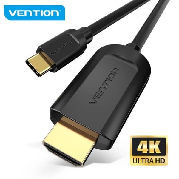 VENTION USB C -tyypin HDMI 4K Thunderbolt 3 -sovitin Huawei MacBookille 1,5 m