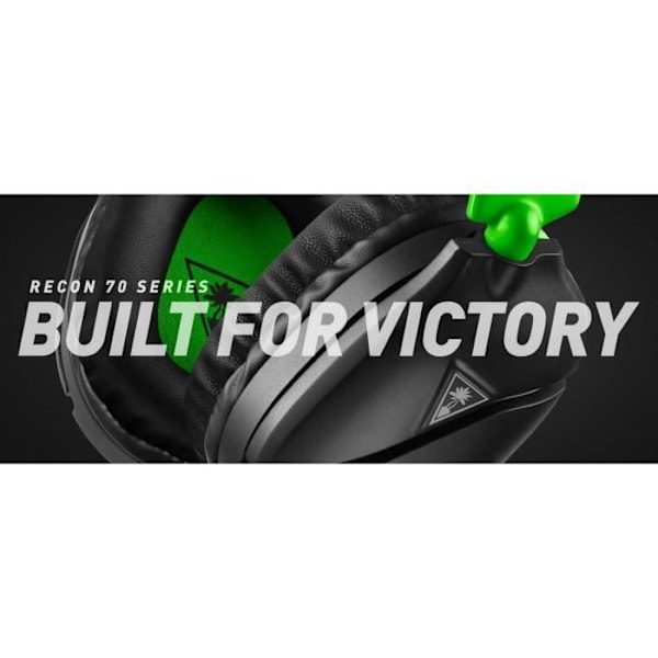 TURTLE BEACH Recon 70X gaming headset til Xbox Series X|S, Xbox One - TBS-2555-02 SVART/GRÖN