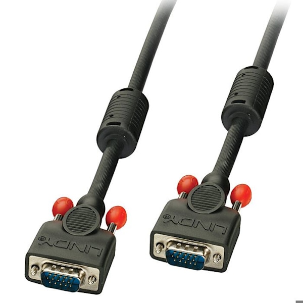 LINDY VGA Kabel M / M - 3m - Sort
