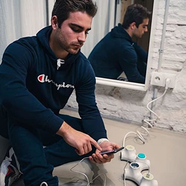 MULTIENCHUFE MOLEKYL 2 NYCKLAR MED SWITCH
