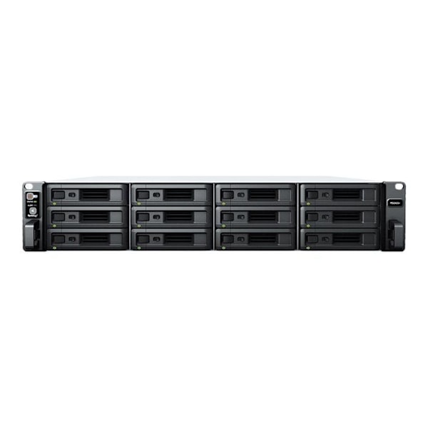 NAS-server - Synology - RS2423RP+ - 12 hardware - Redundant strømkilde - 8GB RAM udvidelig