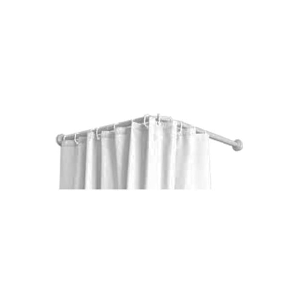 Gardinstång - GENERISK - 70x100 till 175cm - Vit - Rektangulär - Vanlig - Stångficka Vit