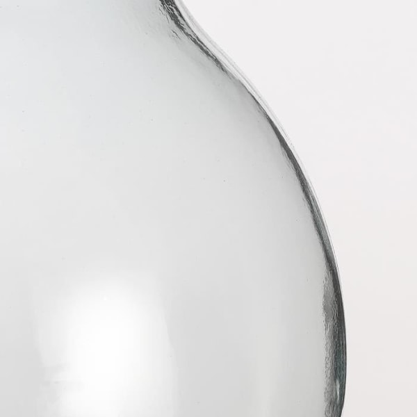 Vas - Glimmerdekorationer - Olly - H23 x Ø29 cm - Återvunnet glas - Transparent Transparent