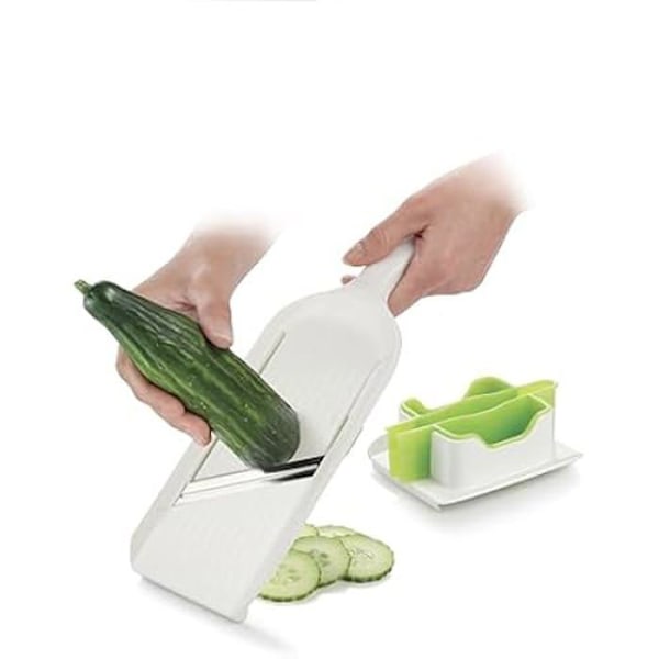 Tescoma brödskärare med praktiskt multifunktionsställ
