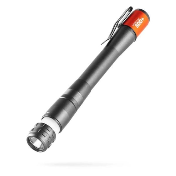 Työtaskulamppu - Nebo - Inspector 500+ Flex Ladattava - IPX7 - 500 lumenia musta