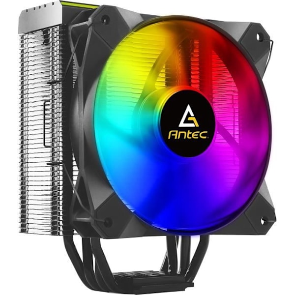 Antec FrigusAir RGB processor køler - sort - 12 cm