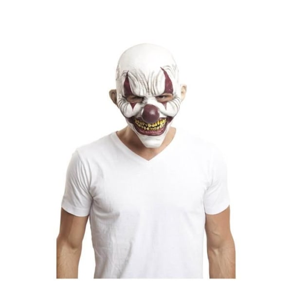 Evil Clown Mask - Finklänning - Flerfärgad - Vuxen Flerfärgad