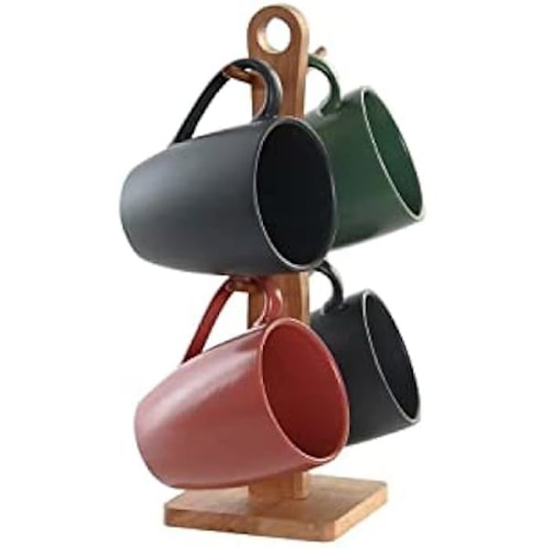 DKD Home Decor Sæt med 4 krus, Estándar