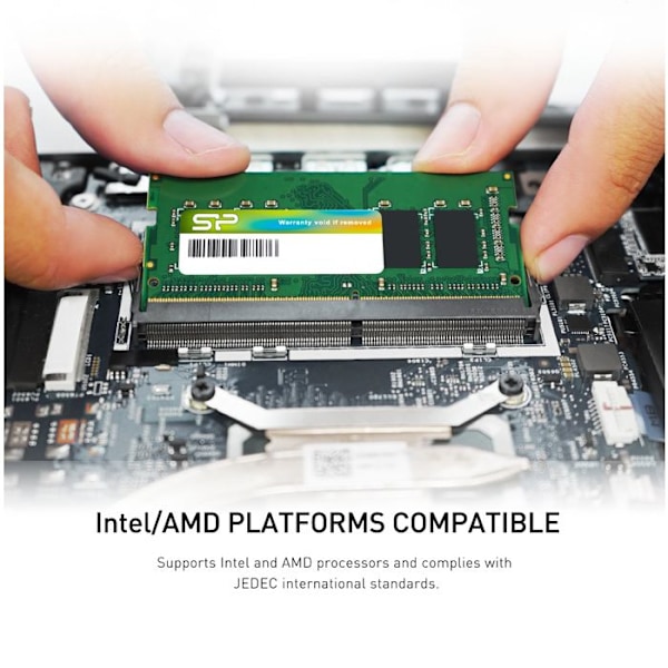RAM-muisti DDR4 - Silicon Power - 32Go 3200MT/s - SODIMM CL22 - SP032GBSFU320X02