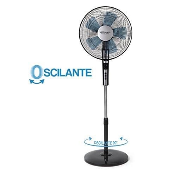 Orbegozo sf-0640 Sort piedestal ventilator 5 blade SF 0640