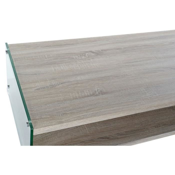 Bord - Modernt - 130 cm - Glas - MDF - Vit