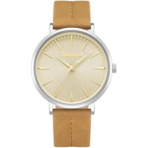 Klocka - TIMBERLAND - RELLOGIO - Svart läder - 5 ATM vattentäthet - Quartz Movement Svart