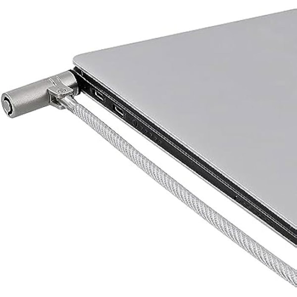 Tyverisikker kabel - T'nB - Wedge - Flettet stål - Ultra holdbar - Grå Grå