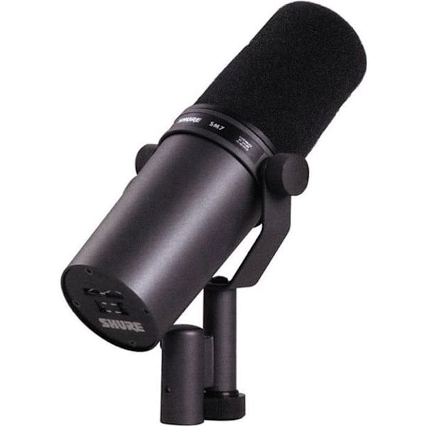 Mikrofon dynamisk stor membran SHURE SM7B - Til Udsendelse / Podcast / Streaming