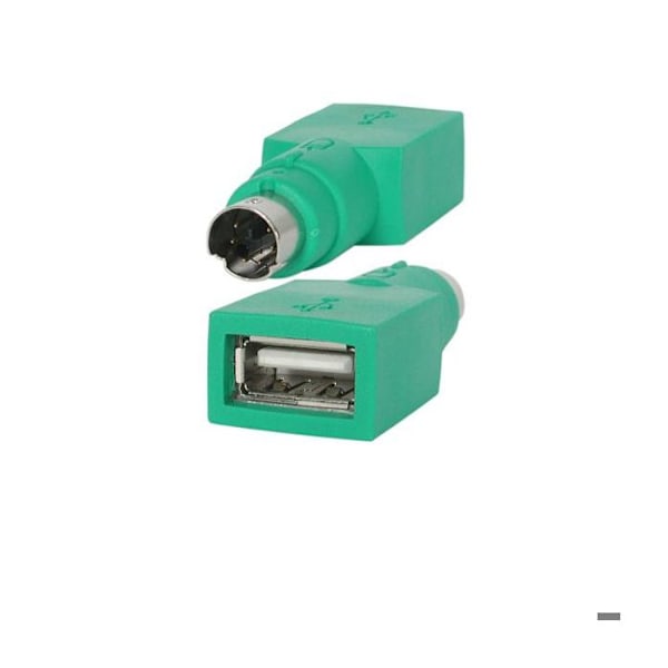 PS/2 til USB musadapter - STARTECH - Han/Hun - Grøn - Converter - Adapter