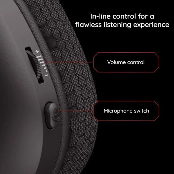 Kable gaming headset, 2 m - Havit (Fuxi-H5d) - Sort