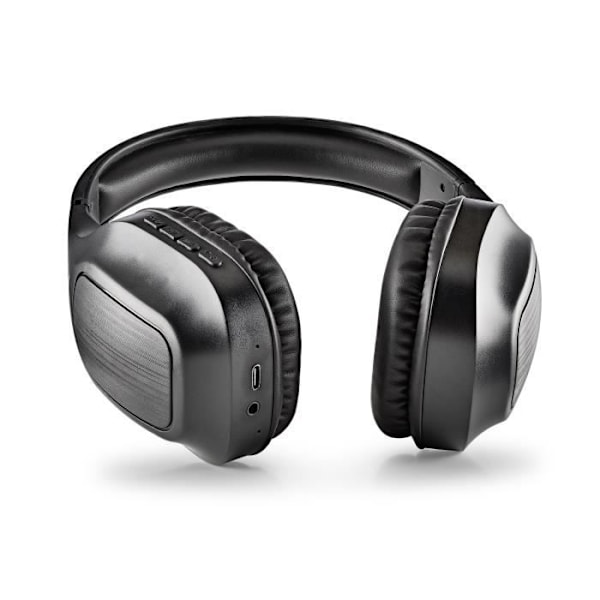 Hörlurar - NGS - ARTICA WRATH BLACK - Bluetooth 5.1 - Batteritid 10 timmar - Inbyggd mikrofon Svart