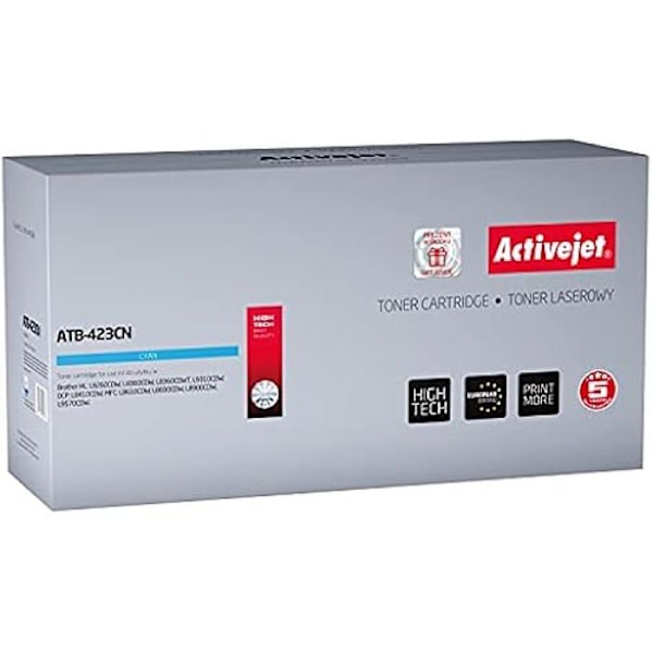 ACTIVEJET ATB-423CN Tonerkassett - Cyan kompatibel - Brother - 1 st - 4000 sidor