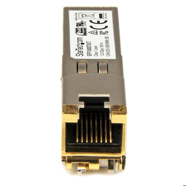 Moduuli SFP RJ45 - STARTECH - 1000Base-TX - Gigabit - 100 m - MSA-yhteensopiva