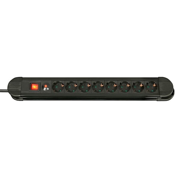 LINDY Coupe-circuit CA 250 V 3500 Watt udgangsconnectorer: 8 1,4 m sort