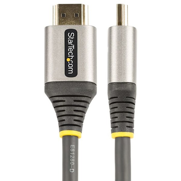 StarTech.com HDMI 2.1 8K -kaapeli - 3m - Ultranopea 48Gbps sertifioitu HDMI-kaapeli - 8K 60Hz-4K 120Hz HDR10+ eARC - Ultra HD 8K -kaapeli