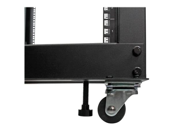 Servarrack 12U - STARTECH - 4POSTRACK12U - Öppen ram - Hjulfäste - Kabelhantering