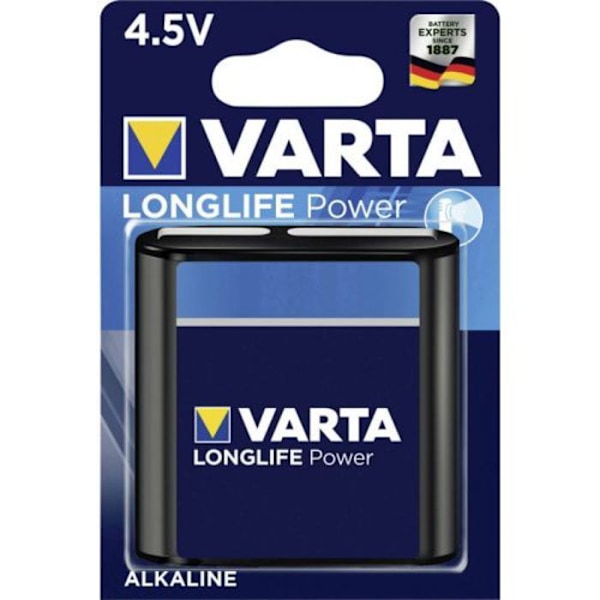 VARTA High Energy 3lr12 4.5v alkaliparisto - 4912121411 Svart