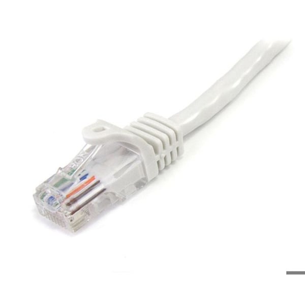 STARTECH 1m Hookless Cat5e UTP netværkskabel - M/M - Hvid
