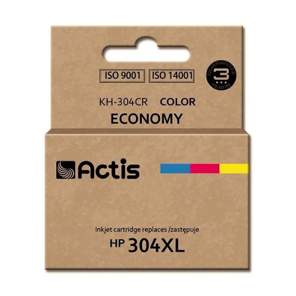 Actis KH-304CR blækpatron Kompatibel Cyan Magenta Gul 1 stk.