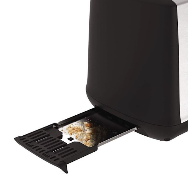Brødrister - Moulinex - LT340811 - 2 sliser - 7 niveauer af ristning - 850 W Svart/rostfri