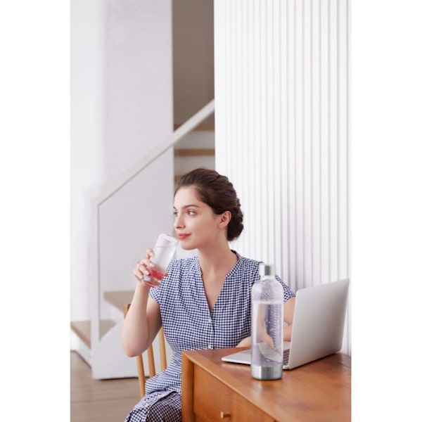 Philips Aqua ADD912 läpikuultava polyeteenitereftalaatti (PET) -pullo, ruostumaton teräs