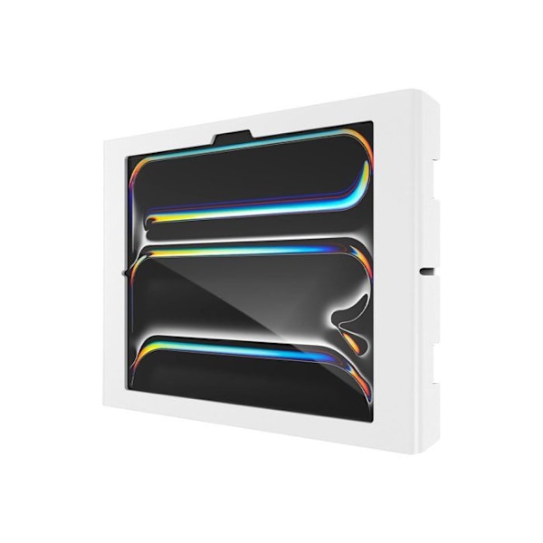 Support iPad Pro M4 13IN - COMPULOCKS - Metall - VESA 100x100 - Färg Vit - Säkerhetsanordning Vit