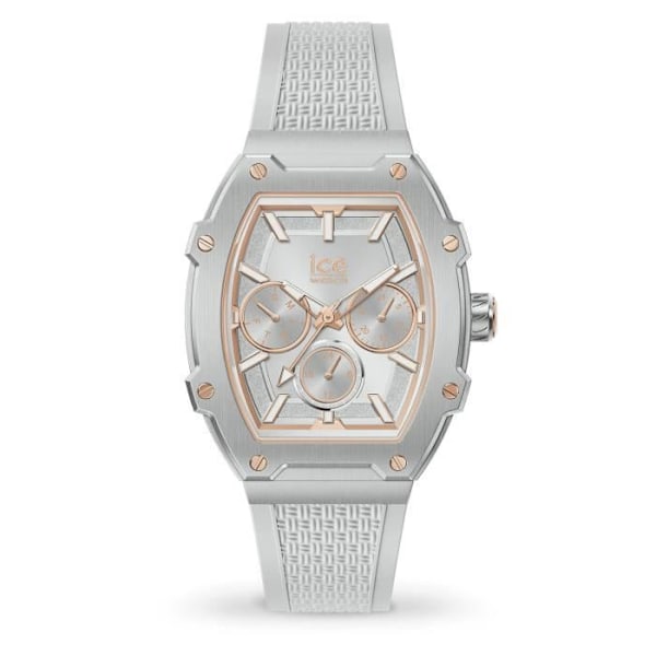 Montre Ice Watch - Kvinder - 022862 - Grå Silikone - Kvarts - 5 Atm - Sport Grå
