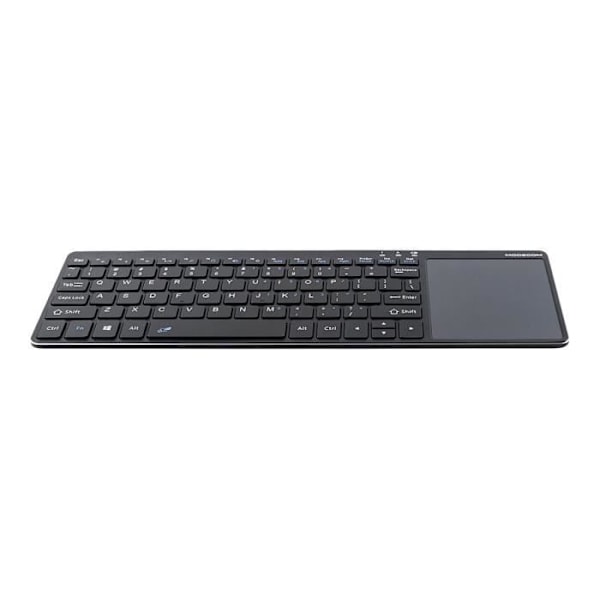 Langaton näppäimistö MODECOM MC-TPK1 kosketusalustalla 2.4 GHz - Musta