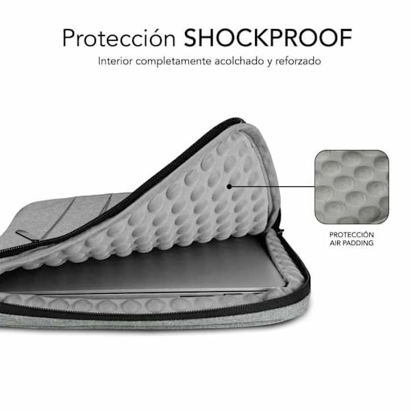 Air Padding 360 Sleeve 15,6" - Grå