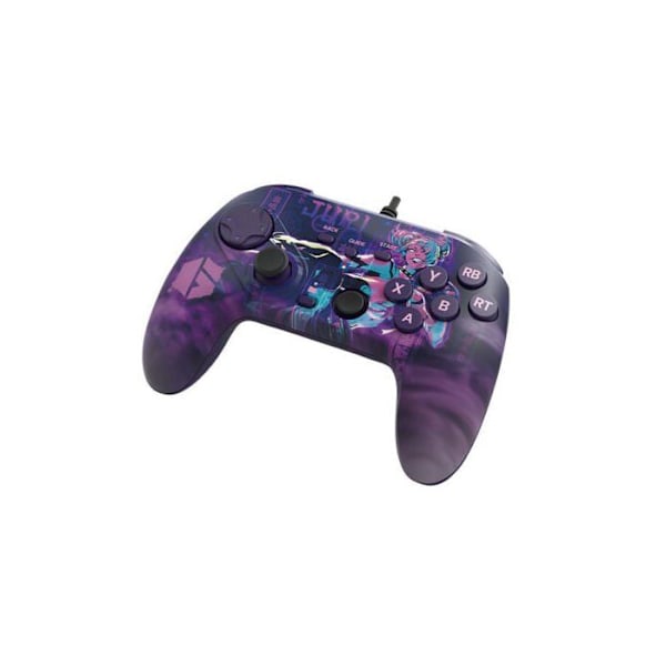 Manette Filaire Fighting Commander Octa - Hori - Edition Street Fighter 6 Juri - Lisätarvike - PC