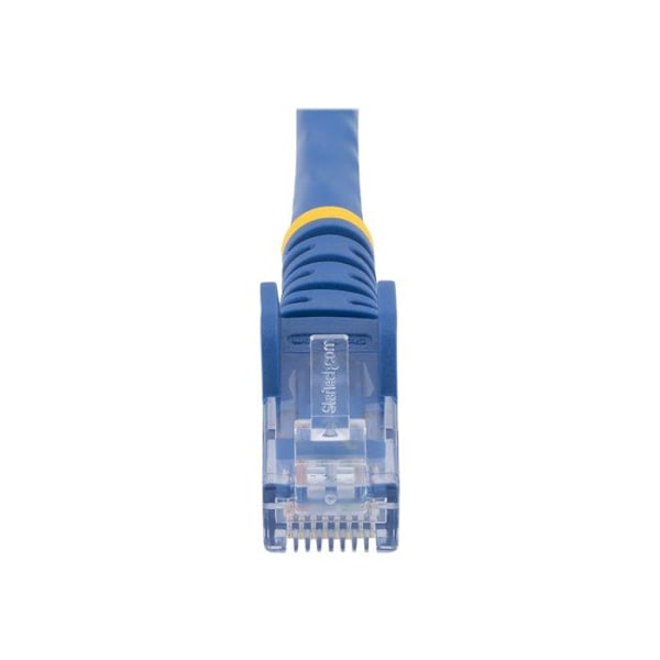 STARTECH Cat6 Gigabit UTP-netværkskabel - Hookless - 10 m - Anti-Snag RJ45 Ethernet-ledning - Han / Han Patch-kabel - Sort