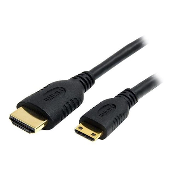 HDMI-kaapeli Mini HDMI:stä Ethernetillä, 1 m - Korkean nopeuden HDMI-kaapeli Ethernetillä, 1 m - HDMI:stä HDMI Miniin - M/M - HDACMM1M