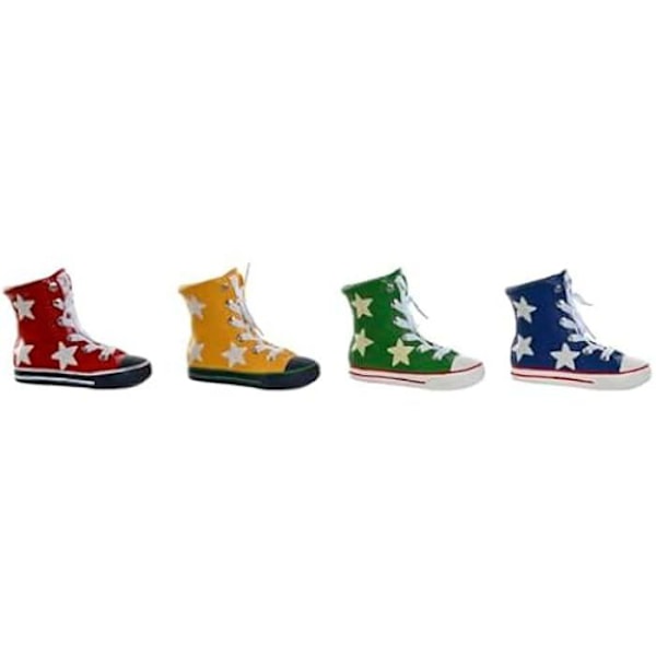 Sparegris - HOME ESPRIT - Flerfarvet - Polyesterharpiks - 18 x 7 x 14 cm - 4 enheder mångfärgad