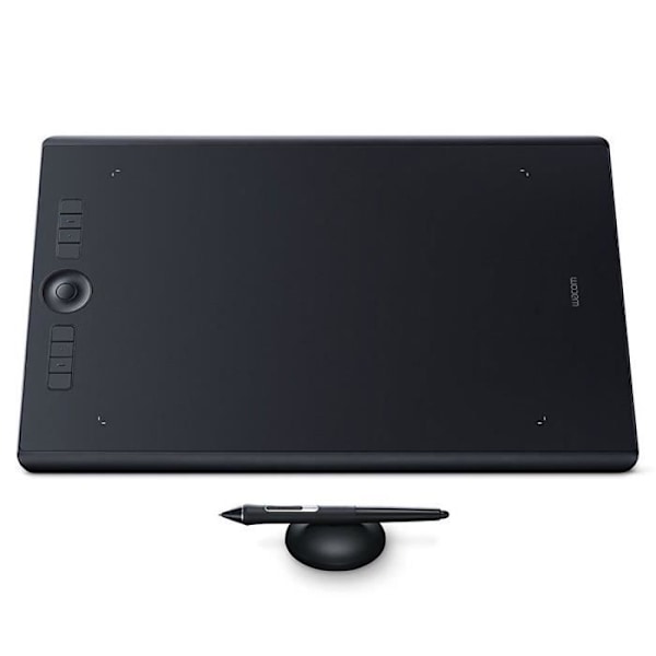 Wacom Intuos Pro Graphics Tablet med Pro Pen 2 + Pen Rest - Medium Svart