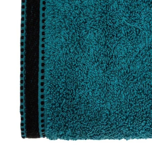 Bruselagen "Joia" - bomuld 550 gr/m² - andeblå 70x130 cm - Andeblå - Atmosphera indretningsarkitekt Blå Anka