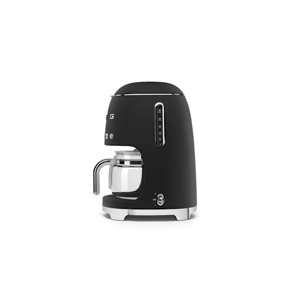 Smeg Programmérbar filterkaffemaskine 10 kopper 1050w - DCF02BLMEU