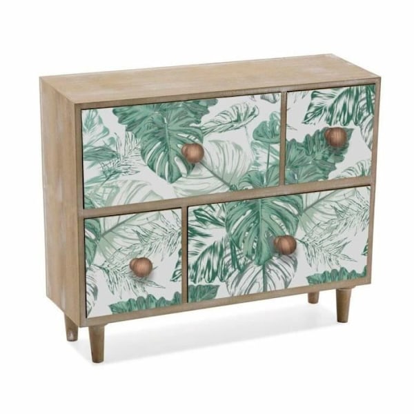 Smykkeskrin - Versa - Mint - Træ - 11 x 27 x 33 cm - Damer Mynta