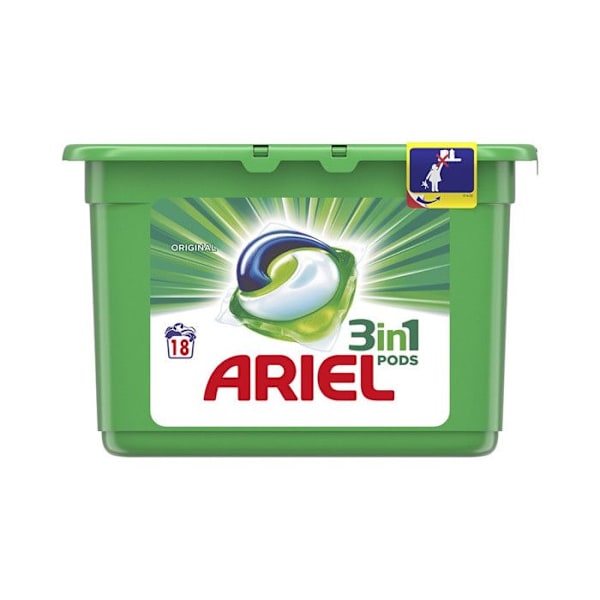 ARIEL - Ariel 3in1 Pods Original 18 Vaske