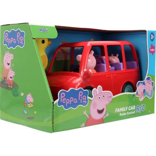 Peppa Pig perheauto Färgad