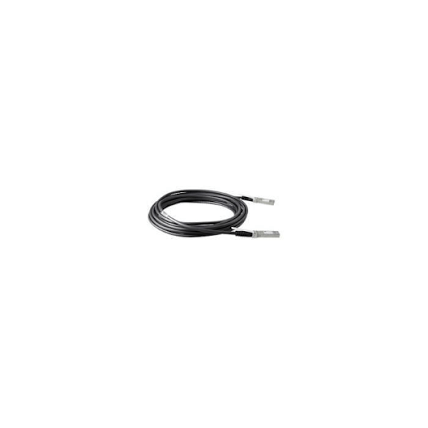 ARUBA 10Gbit/s direktanslutningskabel - SFP + (M) för SFP + (M) - 1 m - dubbelaxlig - passiv