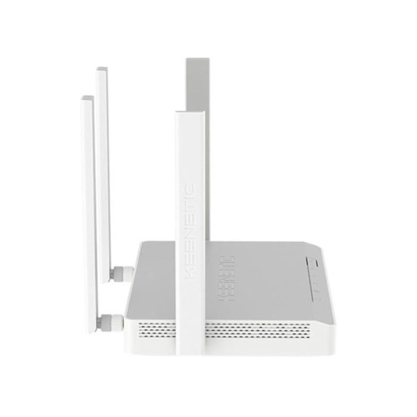 Keenetic Hero 4G+ modeemi-reititin - WiFi 6 - AX1800 - Kaksois-taajuus - 4 Gigabit-porttia - Kyberturvallisuus suojaus