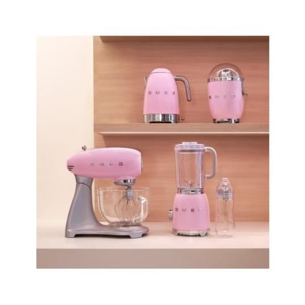 Citruspresser - SMEG - CJF11PKEU - 70 Watt - Anti-dryp tud - Tritan Renew Rosa