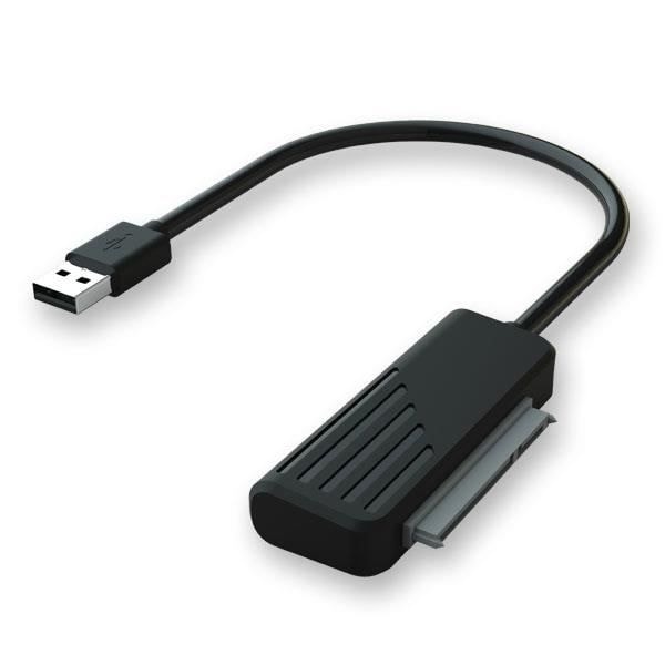 SAVIO AK-38 KABELSKIFTER SATA USB TYPE-A SORT