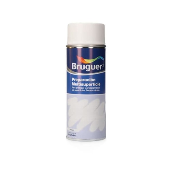 Flerytor förberedelse (vit bakgrund) i spray 0,4l - 5198004 bruguer Vit